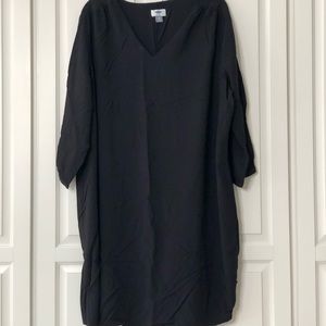 old navy v neck shift dress
